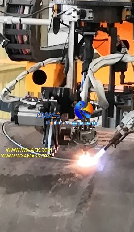7-Axis 3000/12 Flame And Plasma Large Scale CNC Pipe Cutting Machine